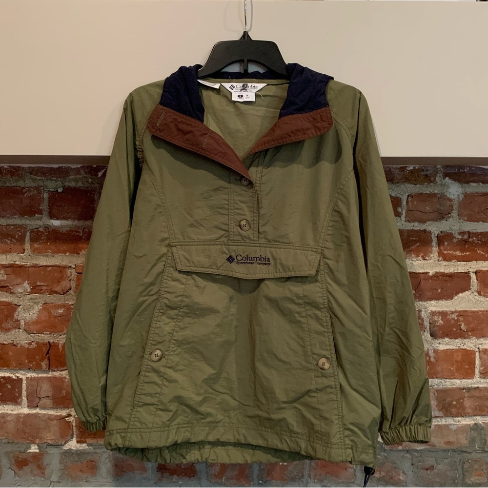 Vintage Columbia Sportswear Company Pullover Windbreaker | Womens Size Small